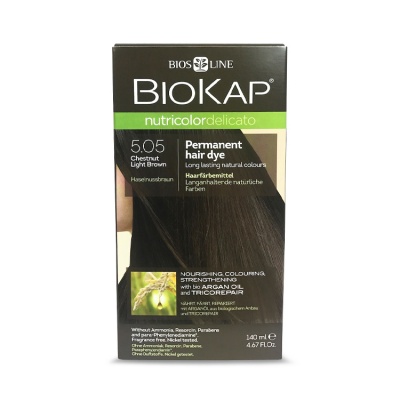 BioKap Chestnut Light Brown 5.05 Permanent Hair Dye 135ml